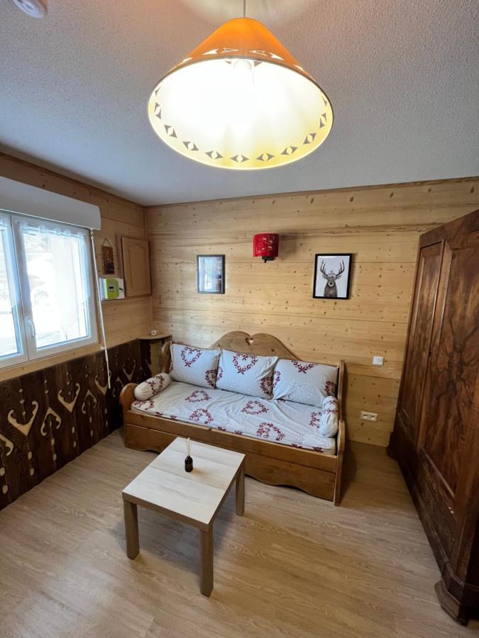 Babaute 7, Studio Typique Au Pied Des Pistes Prémanon Buitenkant foto